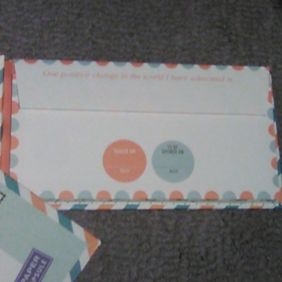 NWT letters to my grandchild time capsule book of 12 envelopes & letters. - Picture 9 of 10